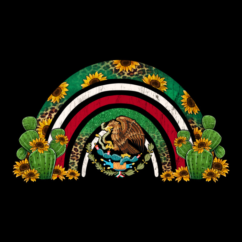 Mexican Flag Cactus And Sunflowers Rainbow Premium Tee by Jasminsmagicworld | Teevron