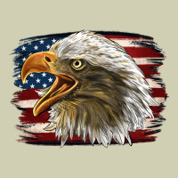 American Flag Eagle Heavy Core Tee | Teevron