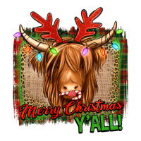 merry christmas y'all highland cow | Teevron
