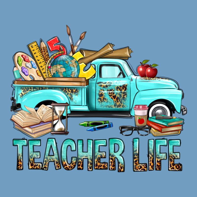 Teacher Life With Truck Urban Heavy Tee by BundleAndBundleShop | Teevron