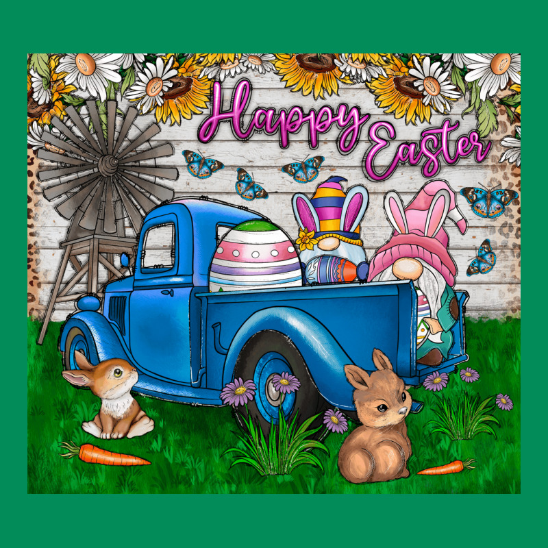 Happy Easter Truck Urban Hoodie by CowhideDigitalArt | Teevron
