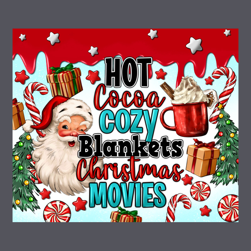 Hot Cocoa Cozy Blankets Christmas Movies Tumbler Vintage Hoodie by MaliasSmallBusiness | Teevron