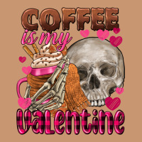 Coffee Is My Valentine Skull Heavyweight Hoodie | Teevron