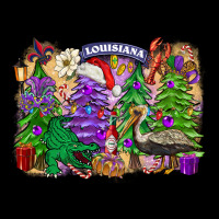 Christmas Louisiana Mardi Gras Trees Premium Sweatshirt | Teevron