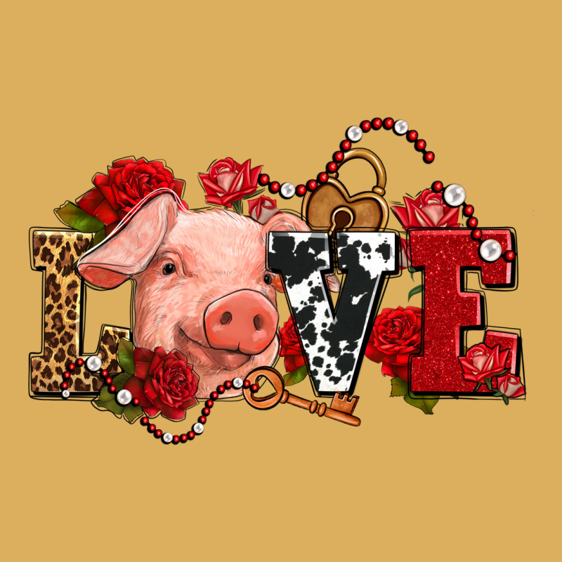 Love With Pig Olivia Premium Hoodie by OliviaCreatesArt | Teevron