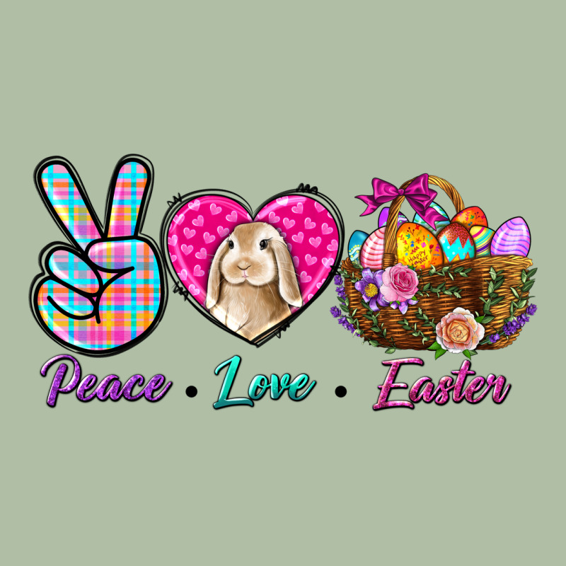 Peace Love Easter Urban Heavy Tee by BundleAndBundleShop | Teevron