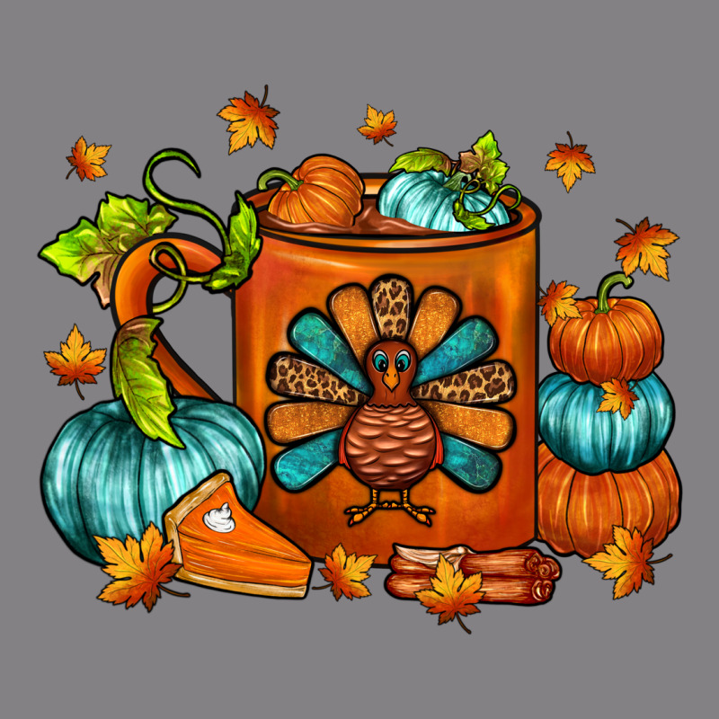 Thanksgiving Coffee Mug Heavyweight Hoodie by FaDigitalArtStudio | Teevron