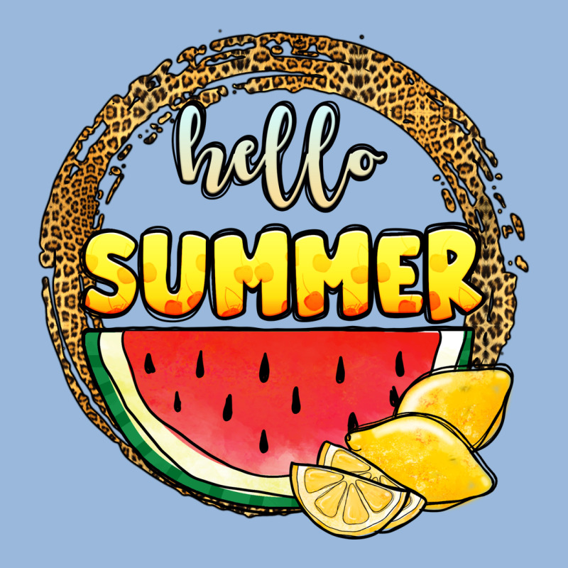 Hello Summer Watermelon Premium Hoodie by JahusDesignShop | Teevron