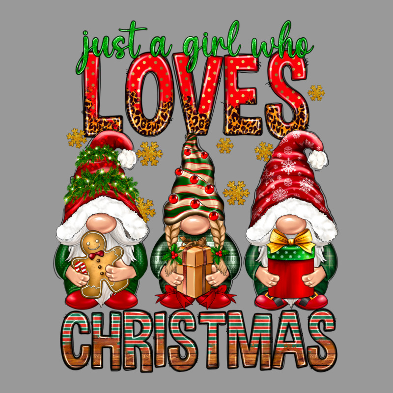 Just A Girl Who Loves Christmas Vintage Hoodie by NancyCooperArtShop | Teevron