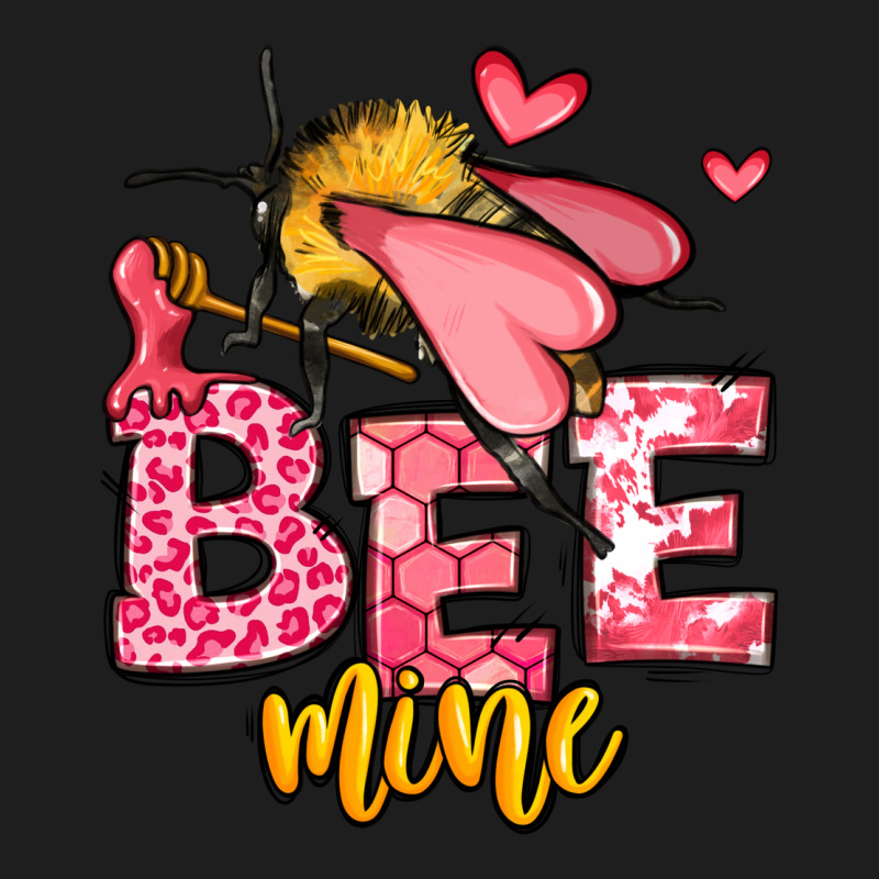 Bee Mine Valentines Day Heavyweight Hoodie by OliviaCreatesArt | Teevron