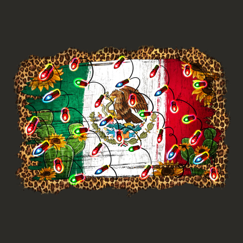 Christmas Lights Mexican Flag Heavy Core Tee by Jasminsmagicworld | Teevron