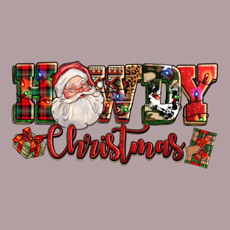 Howdy Christmas Santa Vintage Hoodie by NancyCooperArtShop | Teevron