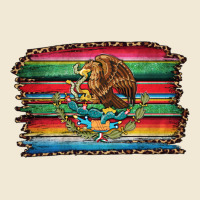 Serape Leopard Mexican Flag Premium Tee | Teevron