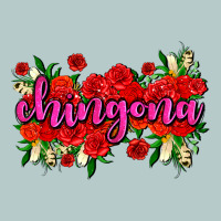 Chingona With Roses Heavy Core Tee | Teevron