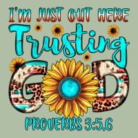 I M Just Out Here Trusting God Proverbs 3 5,6 Urban Heavy Tee | Teevron