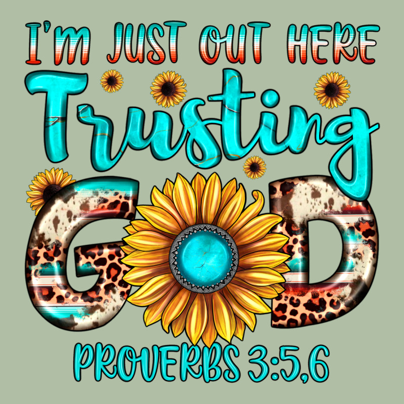 I M Just Out Here Trusting God Proverbs 3 5,6 Urban Heavy Tee by JahusDesignShop | Teevron