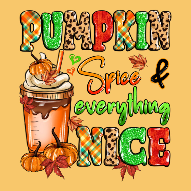Pumpkin Spice And Everything Nice Vintage Hoodie by MaliasSmallBusiness | Teevron