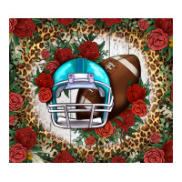 american football helmet and leopard | Teevron