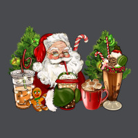 Santa Coffee Cups Christmas Zipper Hoodie | Teevron