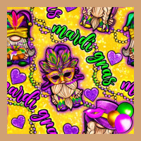 Mardi Gras Gnomies Seamless Pattern Vintage Tee | Teevron