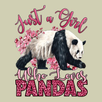 Just A Girl Who Loves Pandas Heavy Core Tee | Teevron