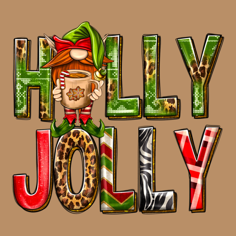 Holly Jolly Elf Gnome Vintage Hoodie by NancyCooperArtShop | Teevron