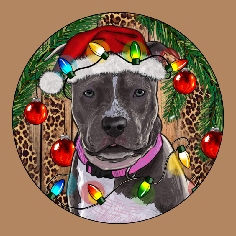 Christmas Pitbull Long Sleeve Tee by RanaPortraitStore | Teevron