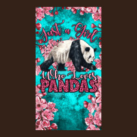 Just A Girl Who Loves Pandas Heavy Core Tee | Teevron