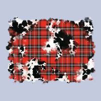 Christmas Plaid Cowhide Pattern Background Long Sleeve Tee | Teevron
