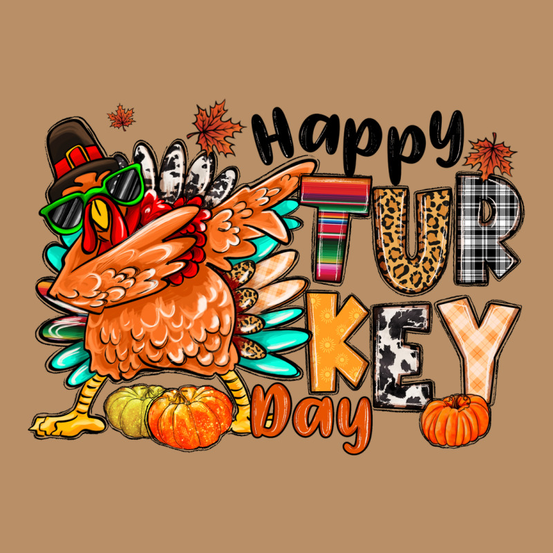 Happy Turkey Day Vintage Hoodie by MaliasSmallBusiness | Teevron
