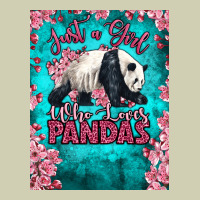 Just A Girl Who Loves Pandas Heavy Core Tee | Teevron