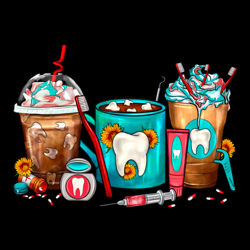 Dentist Coffee Cups Premium Sweatshirt by FaDigitalArtStudio | Teevron