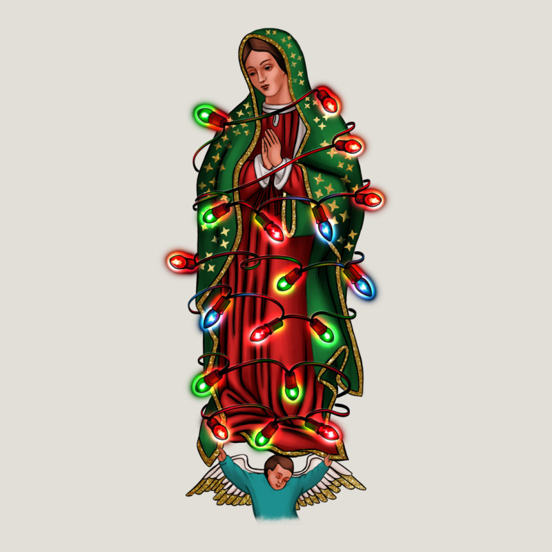 Our Lady Of Guadalupe Christmas Heavy Core Tee by Jasminsmagicworld | Teevron