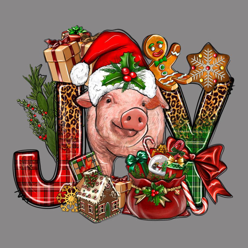 Joy Christmas With Pig Bbs Vintage Tee by BundleAndBundleShop | Teevron