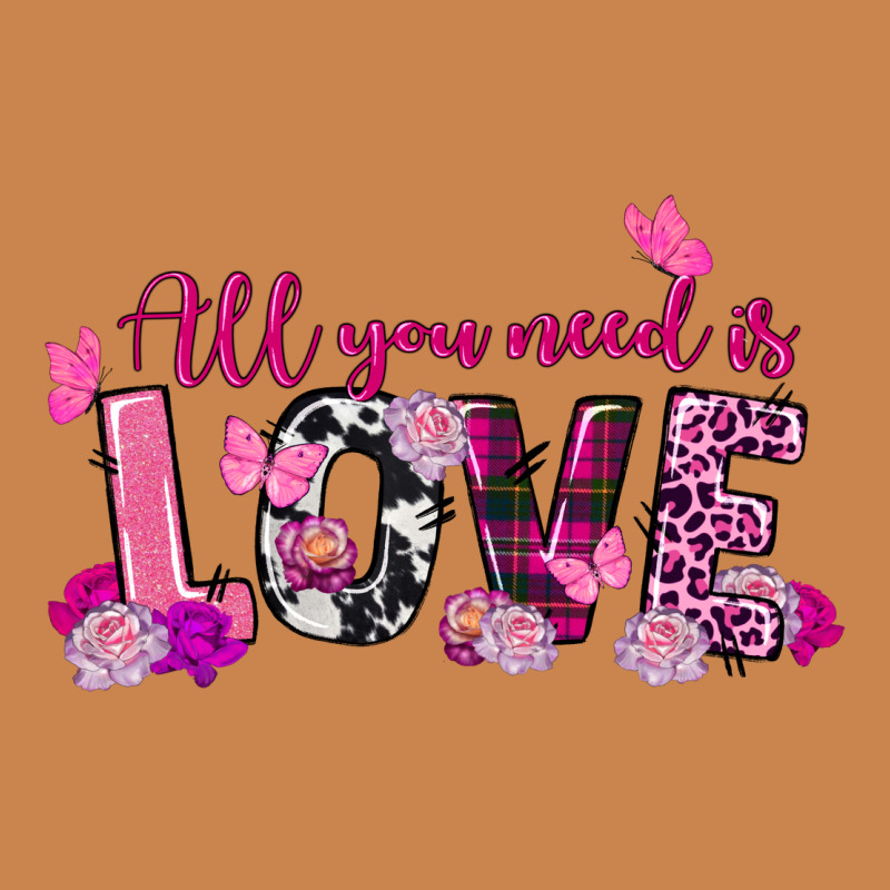 All You Need Is Love Valentine's Day Heavyweight Hoodie by FaDigitalArtStudio | Teevron