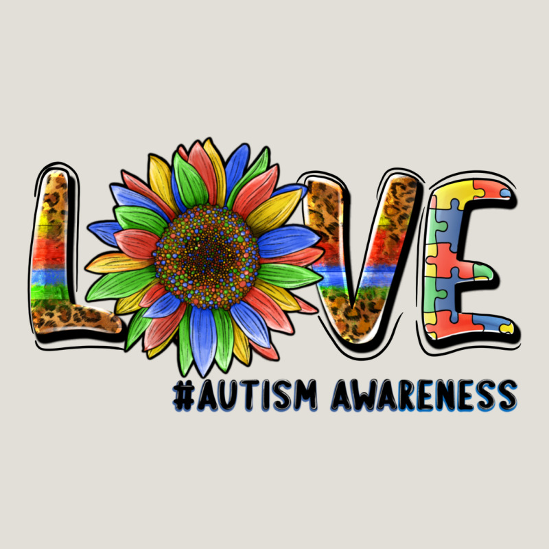 Love Sunflower Autism Awareness Heavy Core Tee by BarkalooDesign | Teevron
