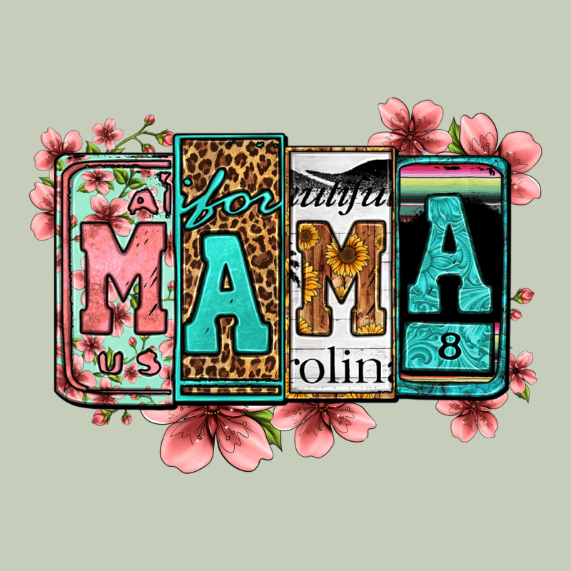 License Letters Floral Mama Ladies Tee by Jasminsmagicworld | Teevron