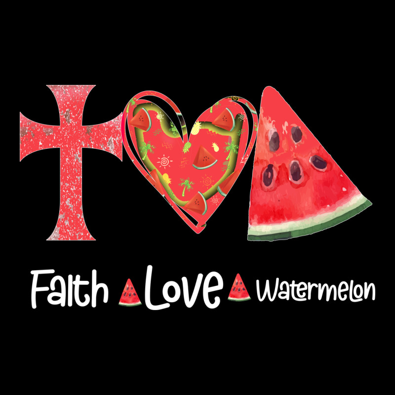 Faith Love Watermelon Heavyweight Sweatshirt by Bettercallsaul | Teevron