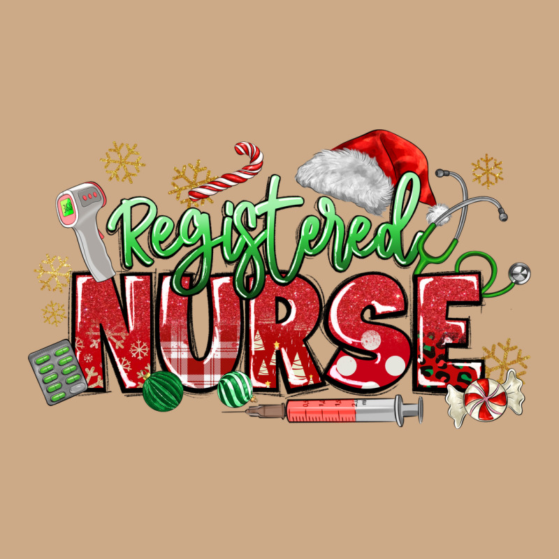 Registered Nurse Christmas Vintage Hoodie by MaliasSmallBusiness | Teevron