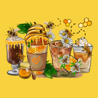 Honey Bee Coffee Cups Premium Sweatshirt | Teevron