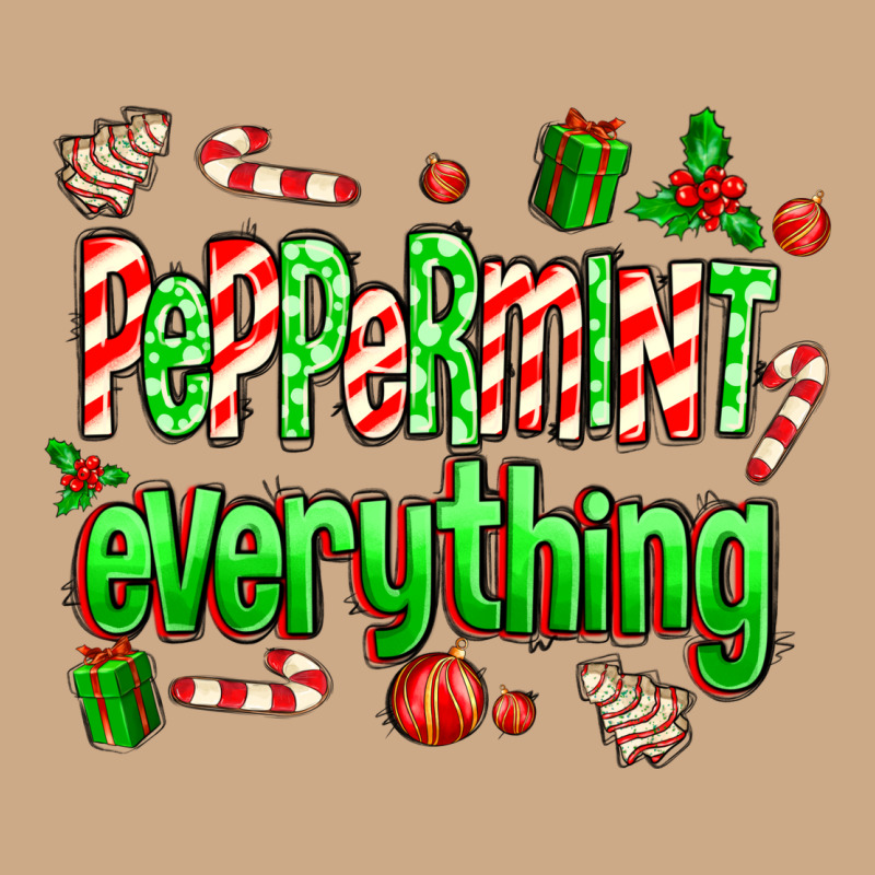 Peppermint Everything Vintage Hoodie by MaliasSmallBusiness | Teevron