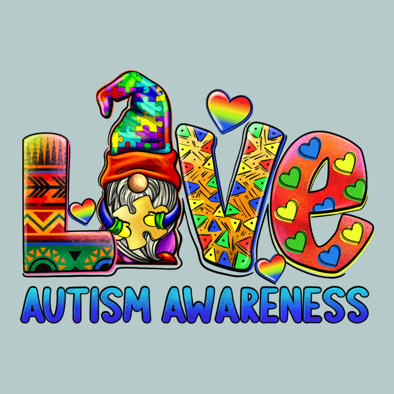 Autism Awareness Love Heavy Core Tee by BarkalooDesign | Teevron