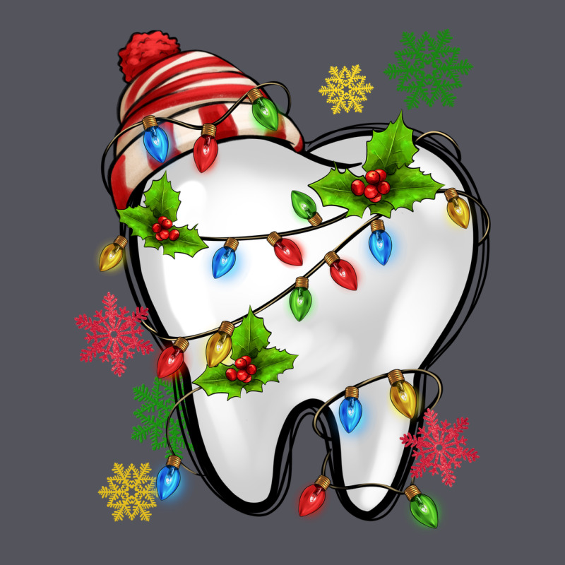 Christmas Teeth Dentist Vintage Hoodie by MaliasSmallBusiness | Teevron