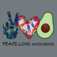 Peace Love Avocados Heavyweight Sweatshirt | Teevron