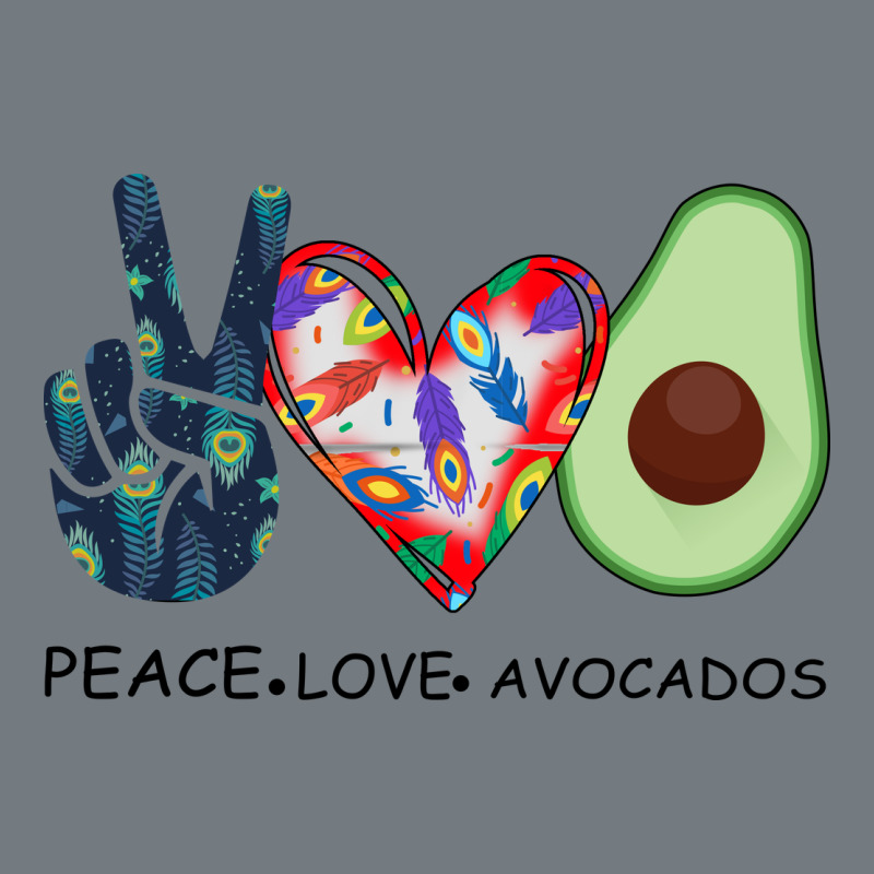 Peace Love Avocados Heavyweight Sweatshirt by Bettercallsaul | Teevron