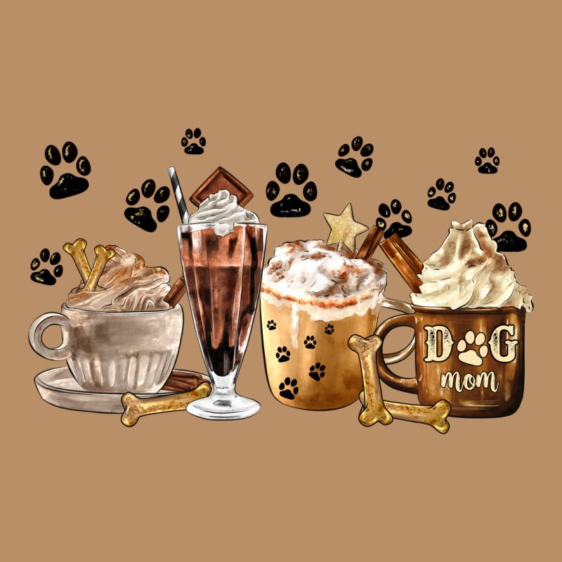 Dog Mom Coffee Lover Coffee Cups Vintage Hoodie by MaliasSmallBusiness | Teevron