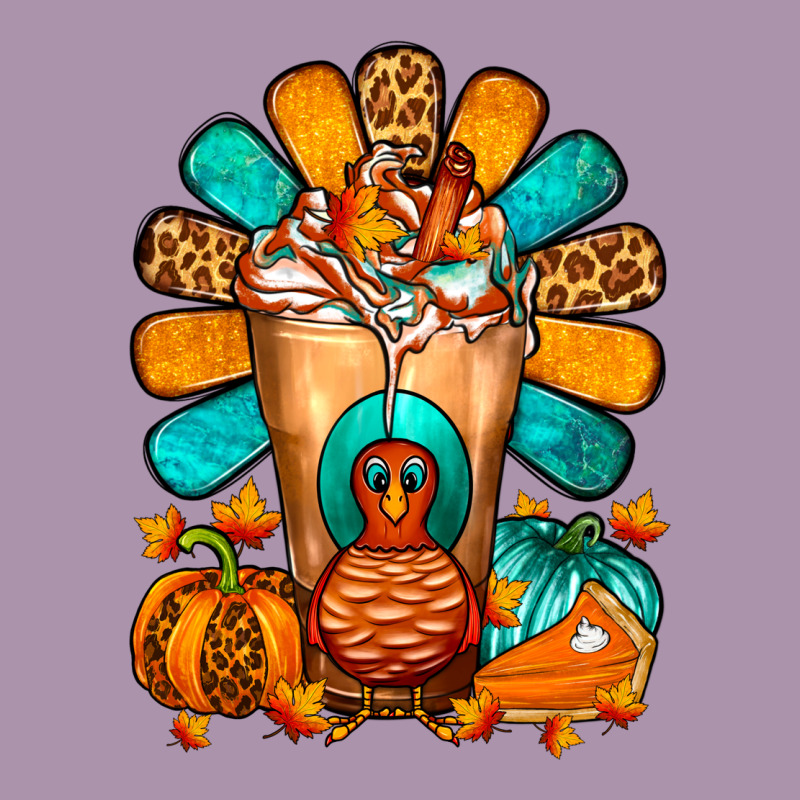 Thanksgiving Cold Drink Frappe Heavyweight Hoodie by FaDigitalArtStudio | Teevron