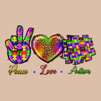Peace Love Autism Urban Heavy Tee | Teevron
