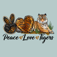 Peace Love Tigers Heavy Core Tee | Teevron