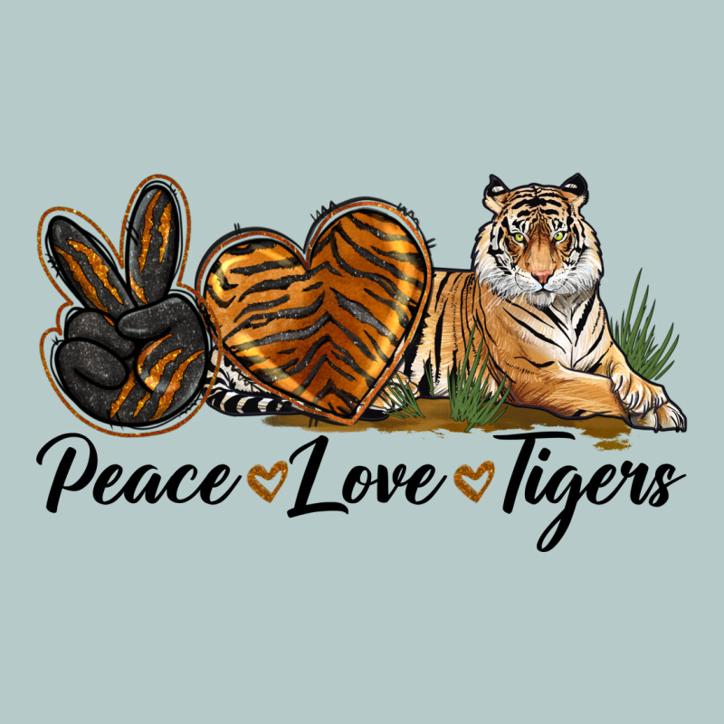 Peace Love Tigers Heavy Core Tee by LillyAllenDesigns | Teevron